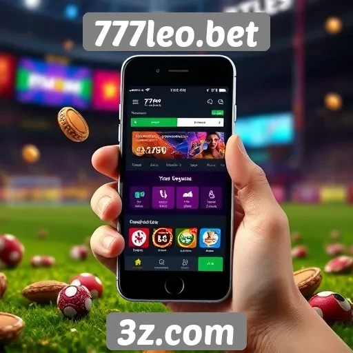 Plataforma móvel do 777leo.bet é otimizada para usuários